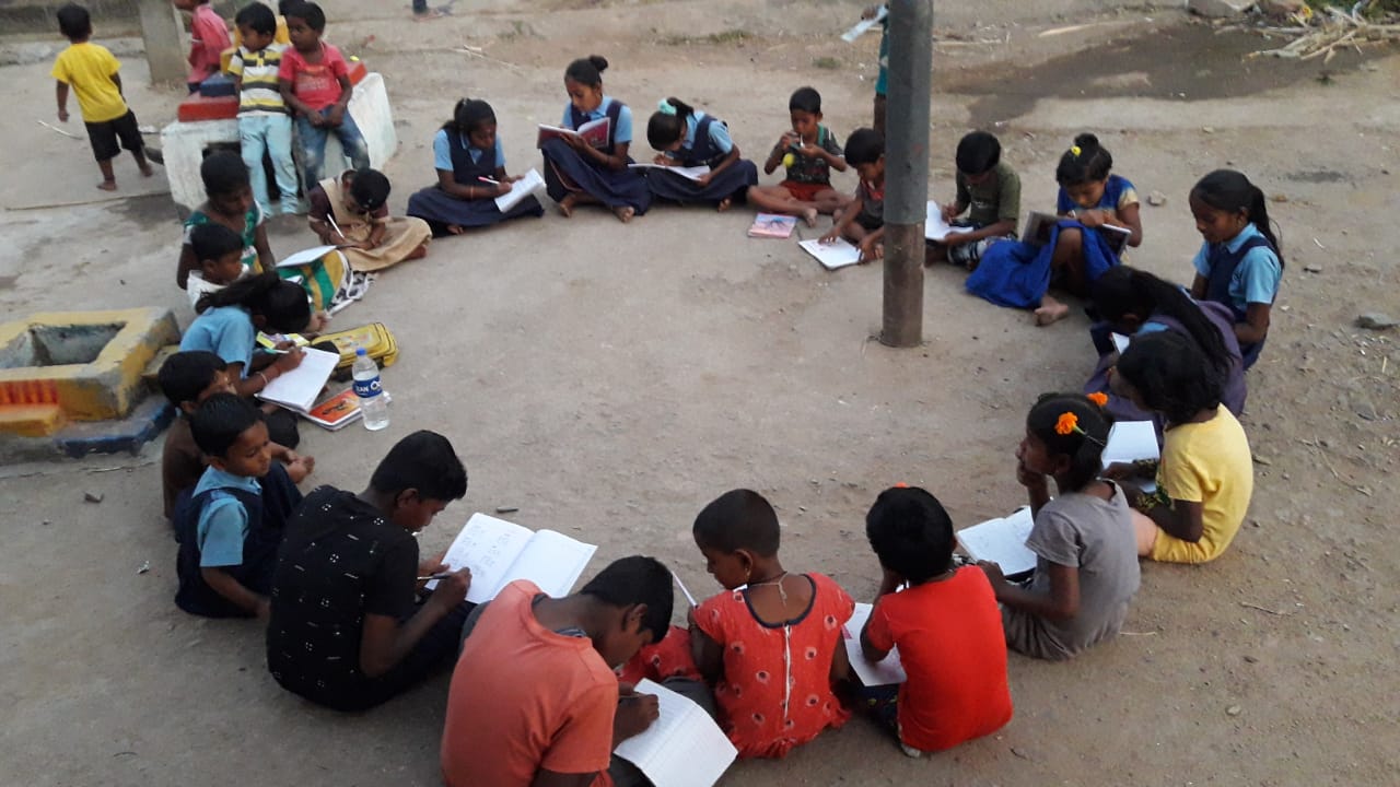 https://1ngo.sgp1.digitaloceanspaces.com/media/anthyodaya/We learn in a Group along with our friends at Supportive Education Centre at Ningapur.jpg